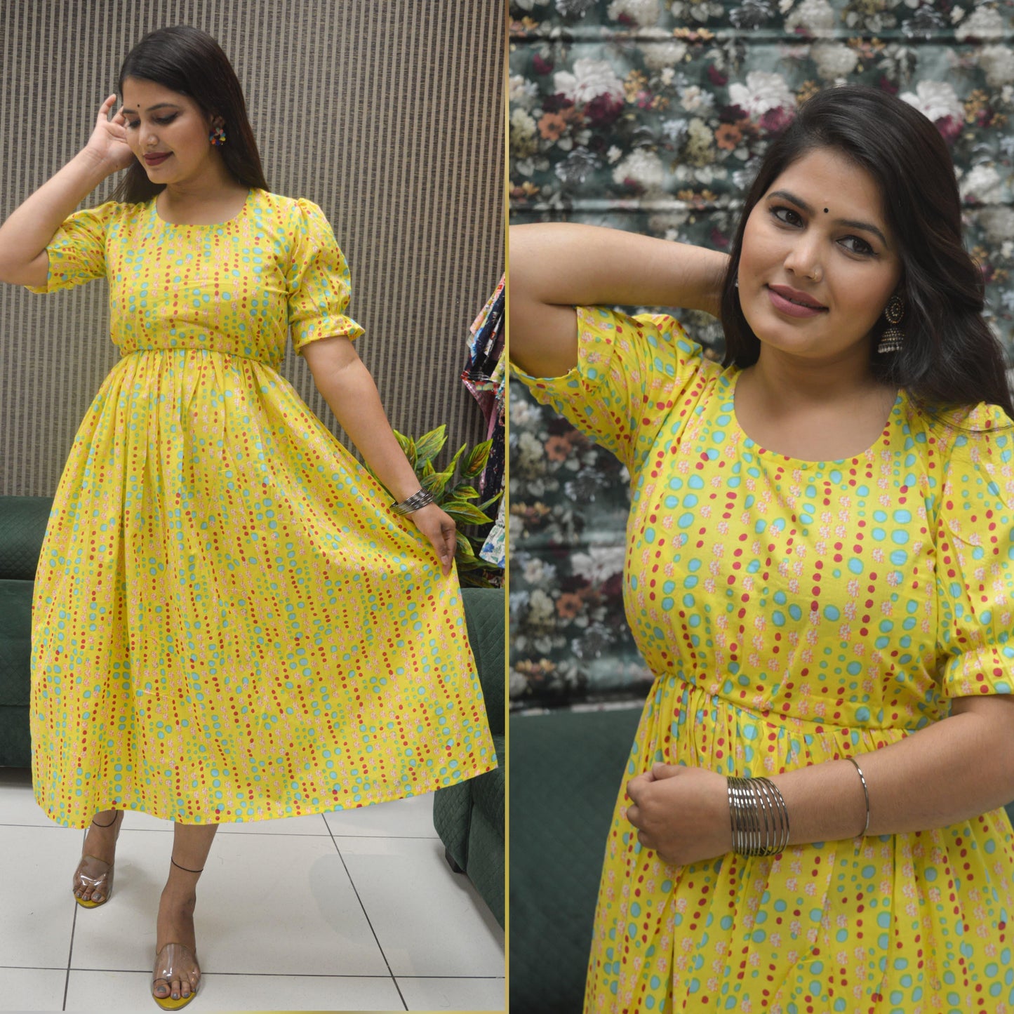 PULL UP MATERNITY/Zipless FEEDING KURTIS (Without lining)