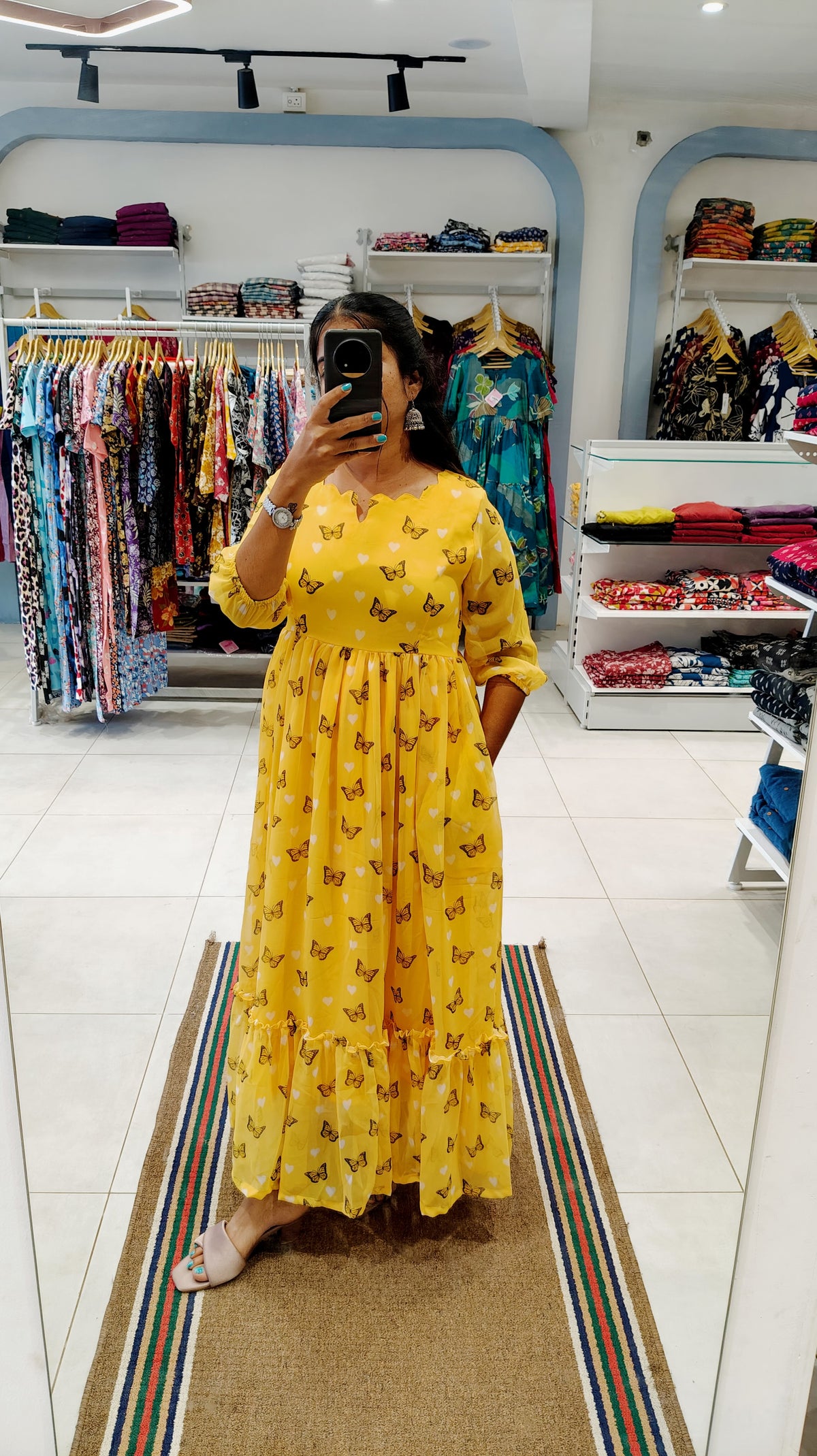 Georgette Maxi (Non-Feeding) With Lining