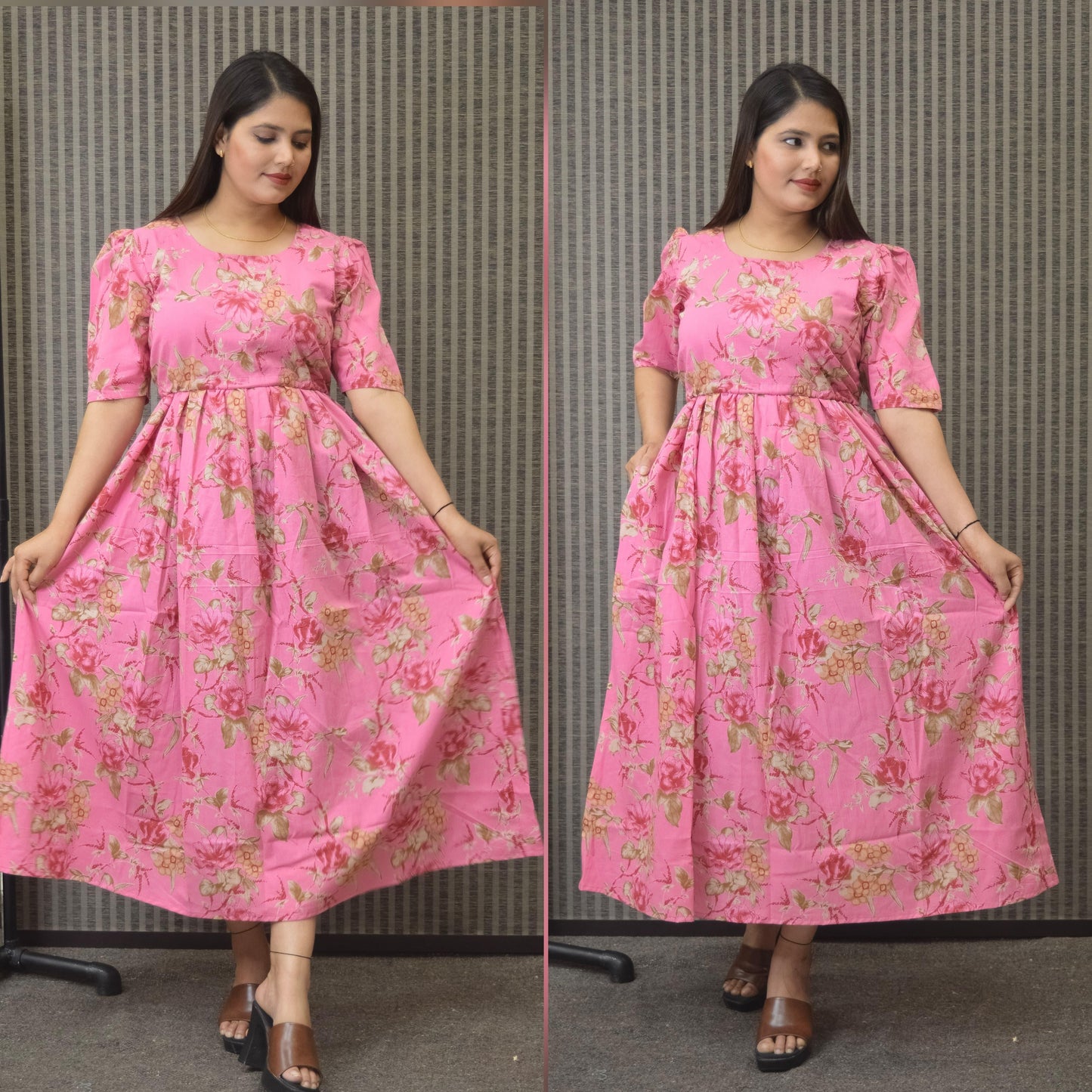 PULL UP MATERNITY/Zipless FEEDING KURTIS (With lining)