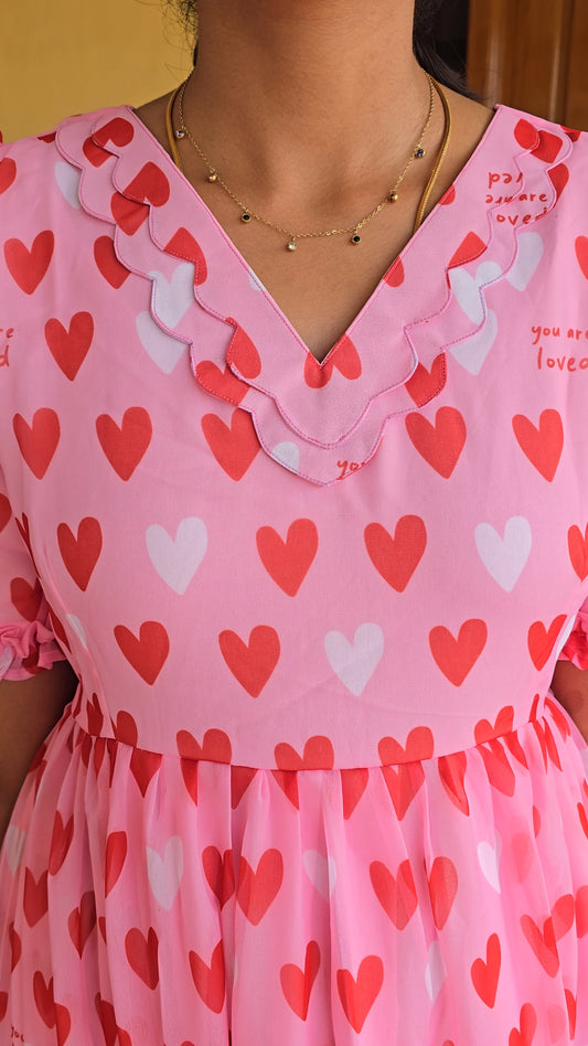 Georgette Maxi (Non-Feeding) With Lining