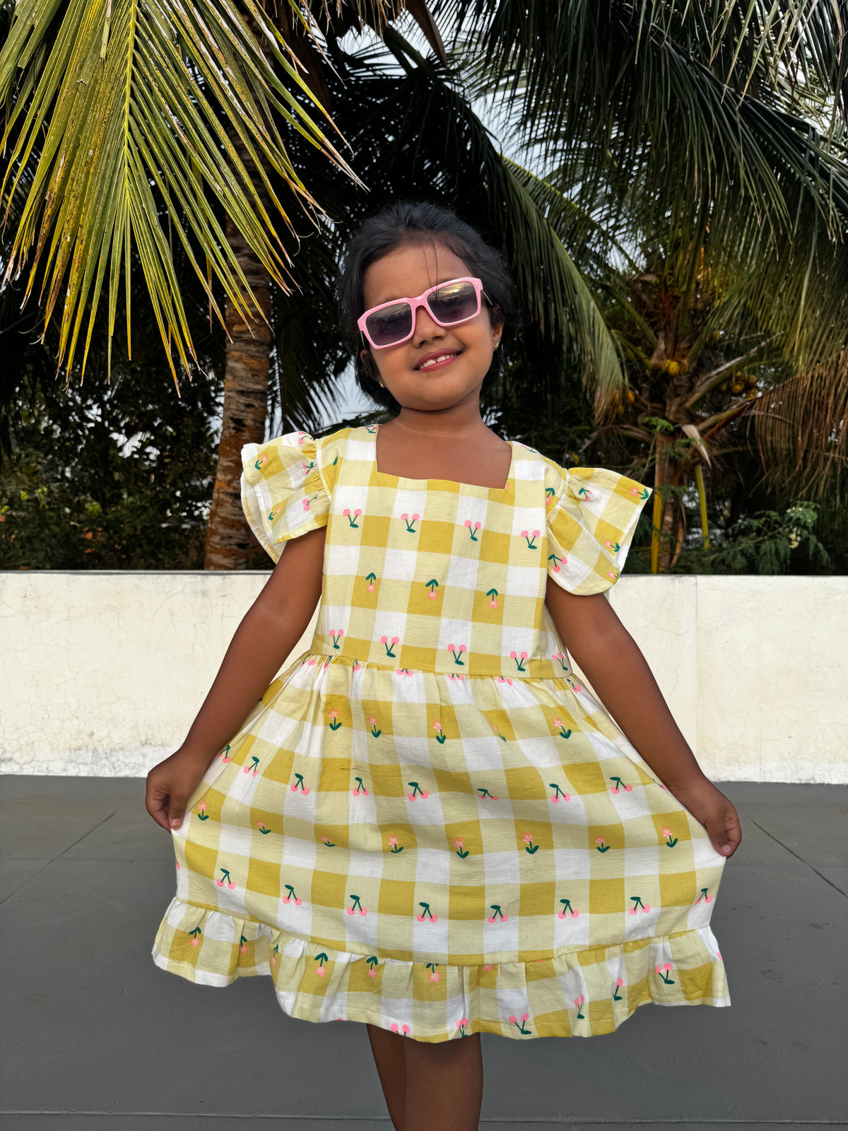 Girls Casual Short Frocks