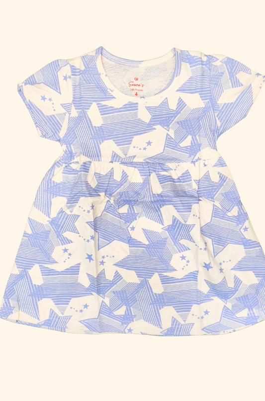 Pack of 5 @ 599 free ship. Adorable Baby frocks ❤️ Random 5 prints