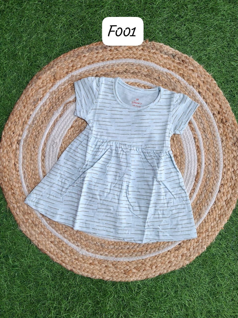 Fr001-Pack of 5 @ 600 free ship. Adorable Baby frocks ❤️ Random 5 prints