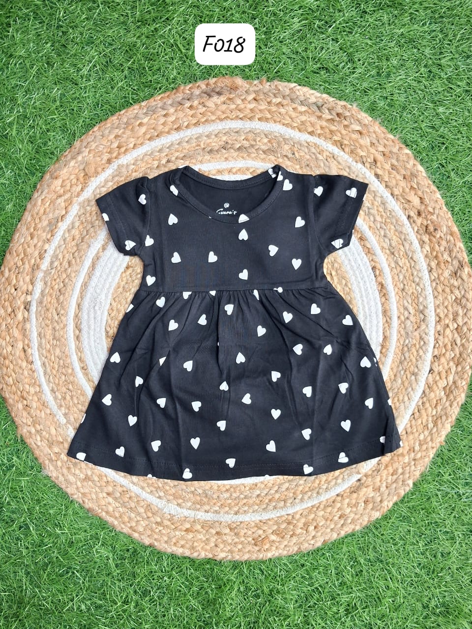 Fr018-Buy 5 @600/- free ship. Adorable Baby frocks ❤️