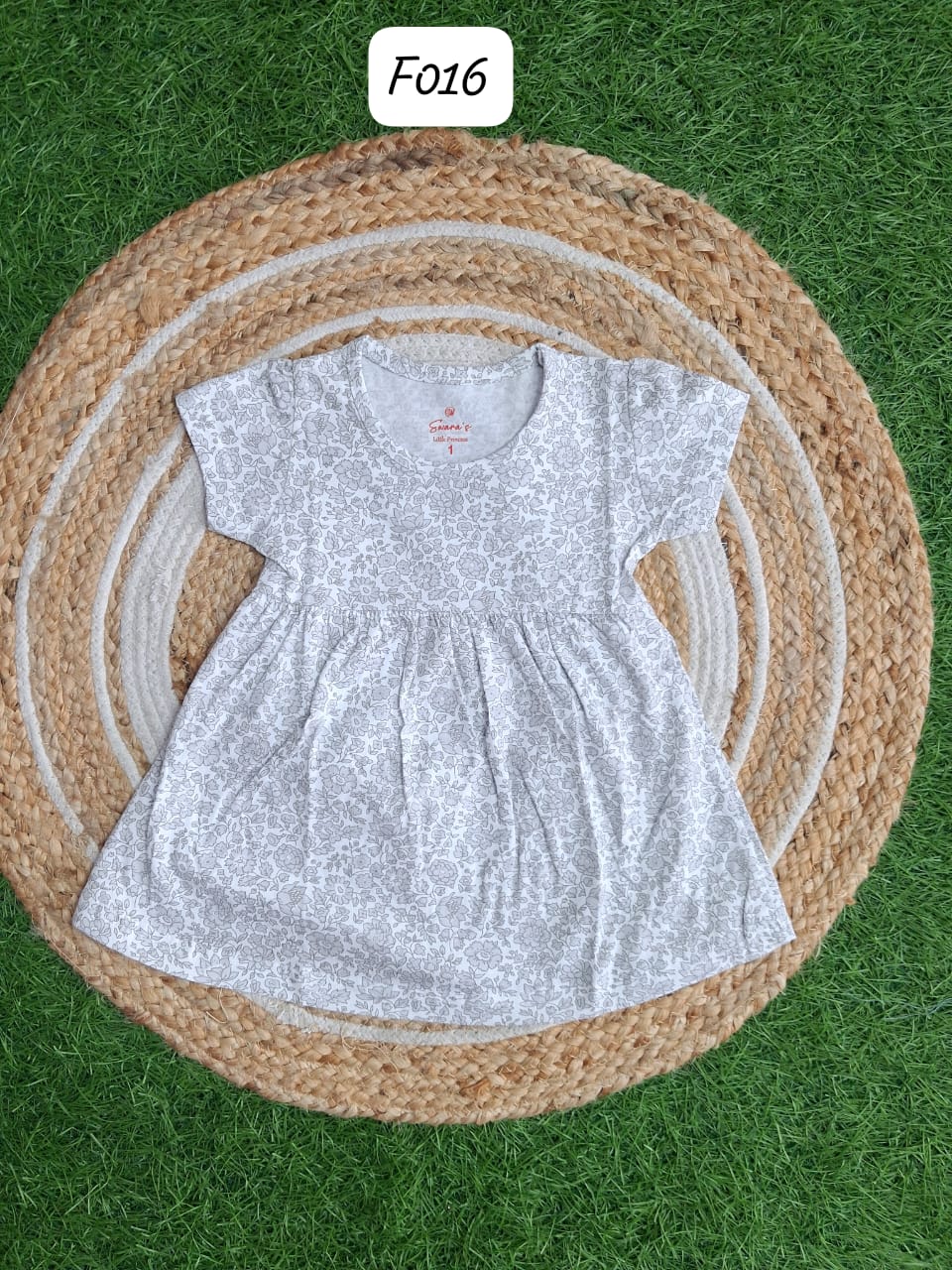 Fr016-Buy 5 @600/- free ship. Adorable Baby frocks ❤️