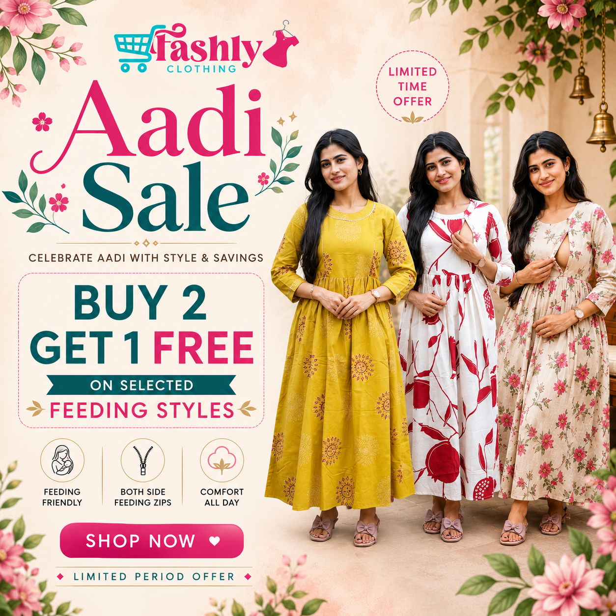 Aadi Offer BUY 2 GET 1 FREE!!
