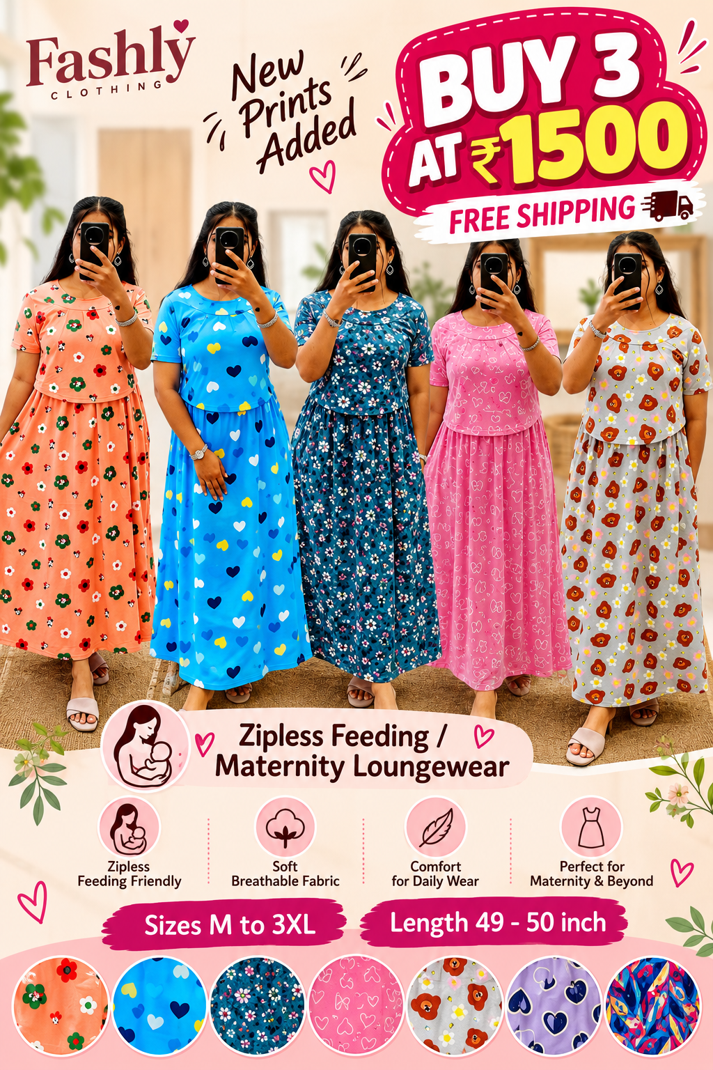 Zipless Feeding/Maternity Lounge