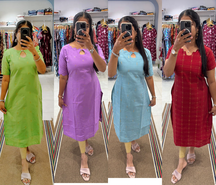 Kurtis with Lining (Office/Casual/Ethnic)