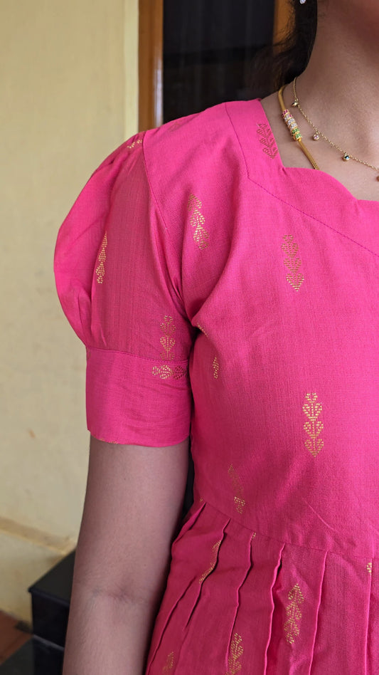 Premium Raw Maxi with Duppatta- Non Feeding Only FC0349