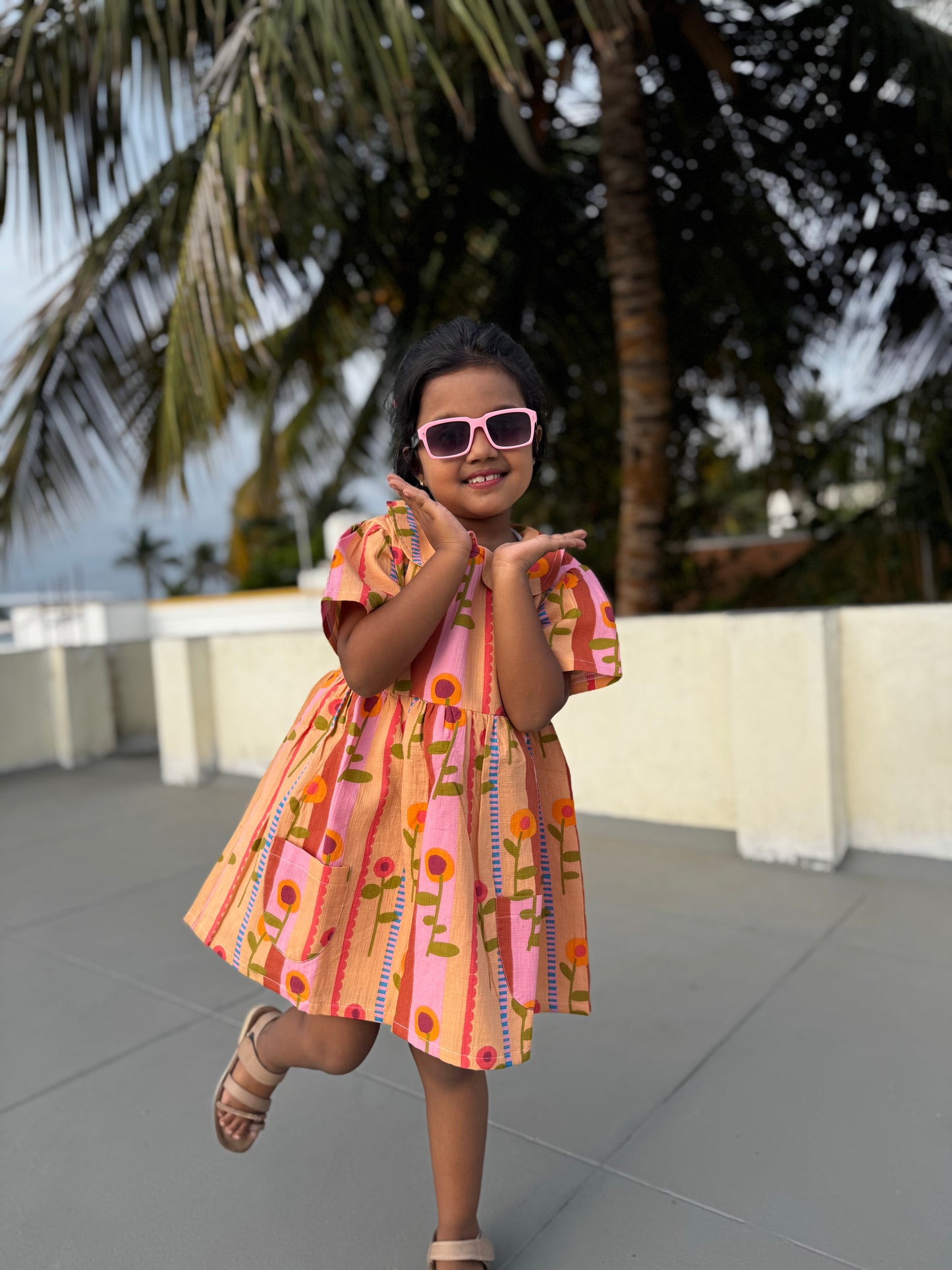 Girls Casual Short Frocks