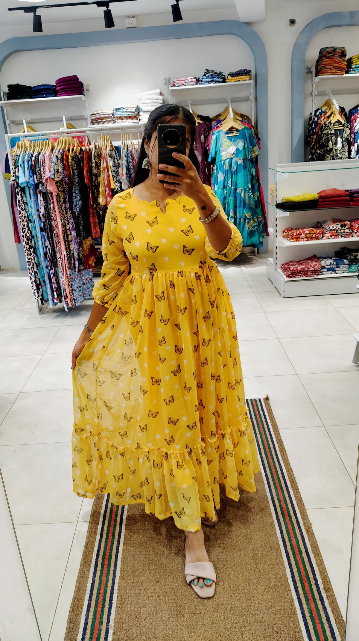 Georgette Maxi (Non-Feeding) With Lining