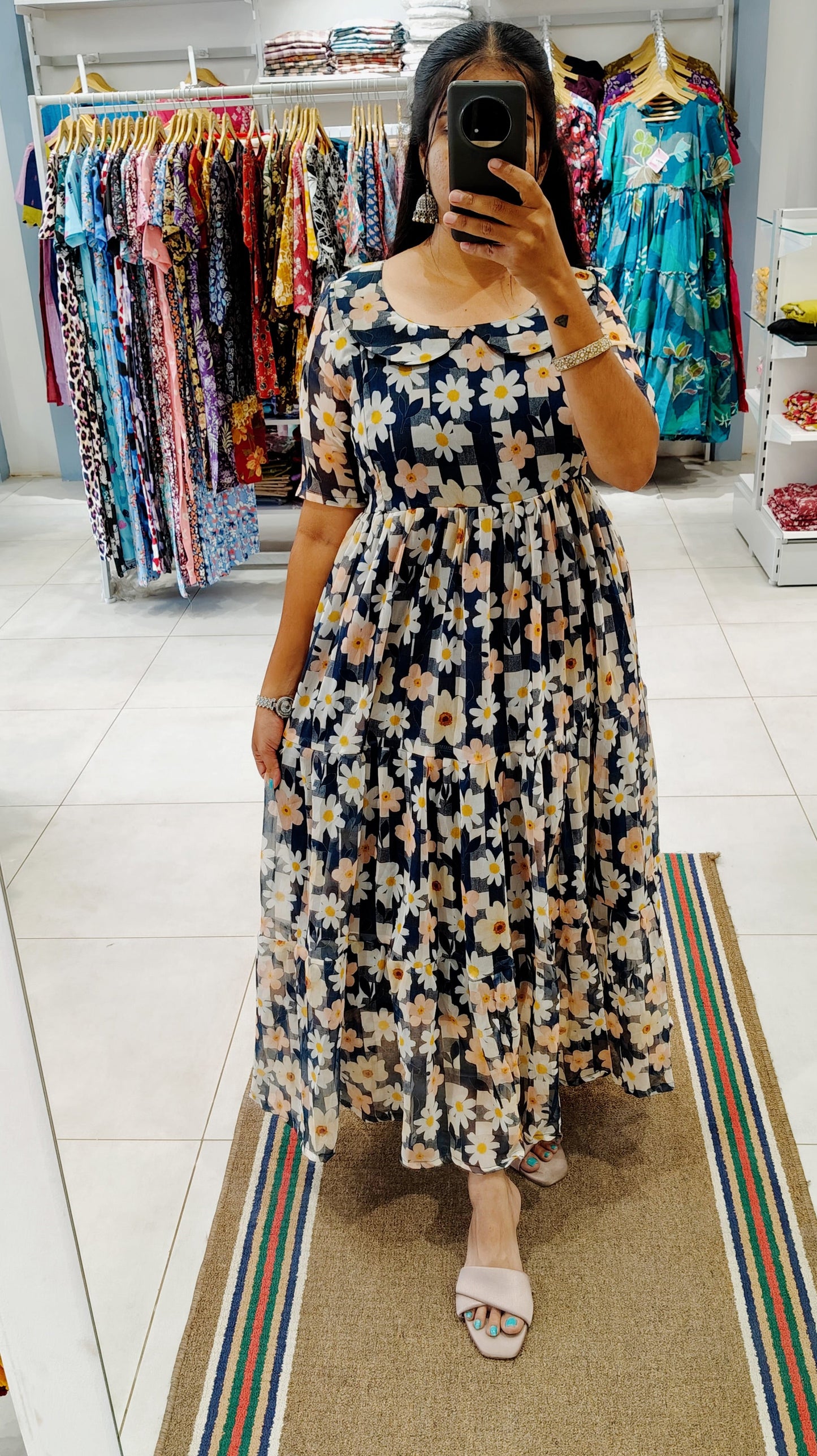 Georgette Maxi (Feeding) With Lining