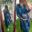 Feeding/Maternity- Pure Cotton Suit set(Top,Pant & Duppatta) (Without Lining)