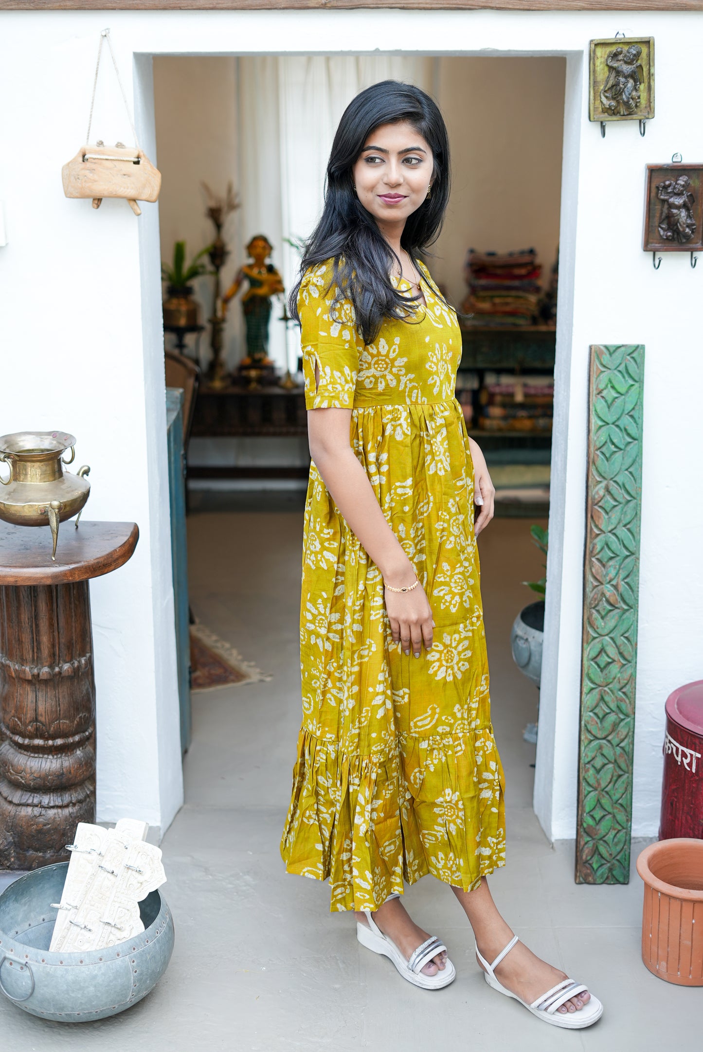 Premium Cotton Maxi ( with cotton Lining ) [Exclusive Non-Feeding]