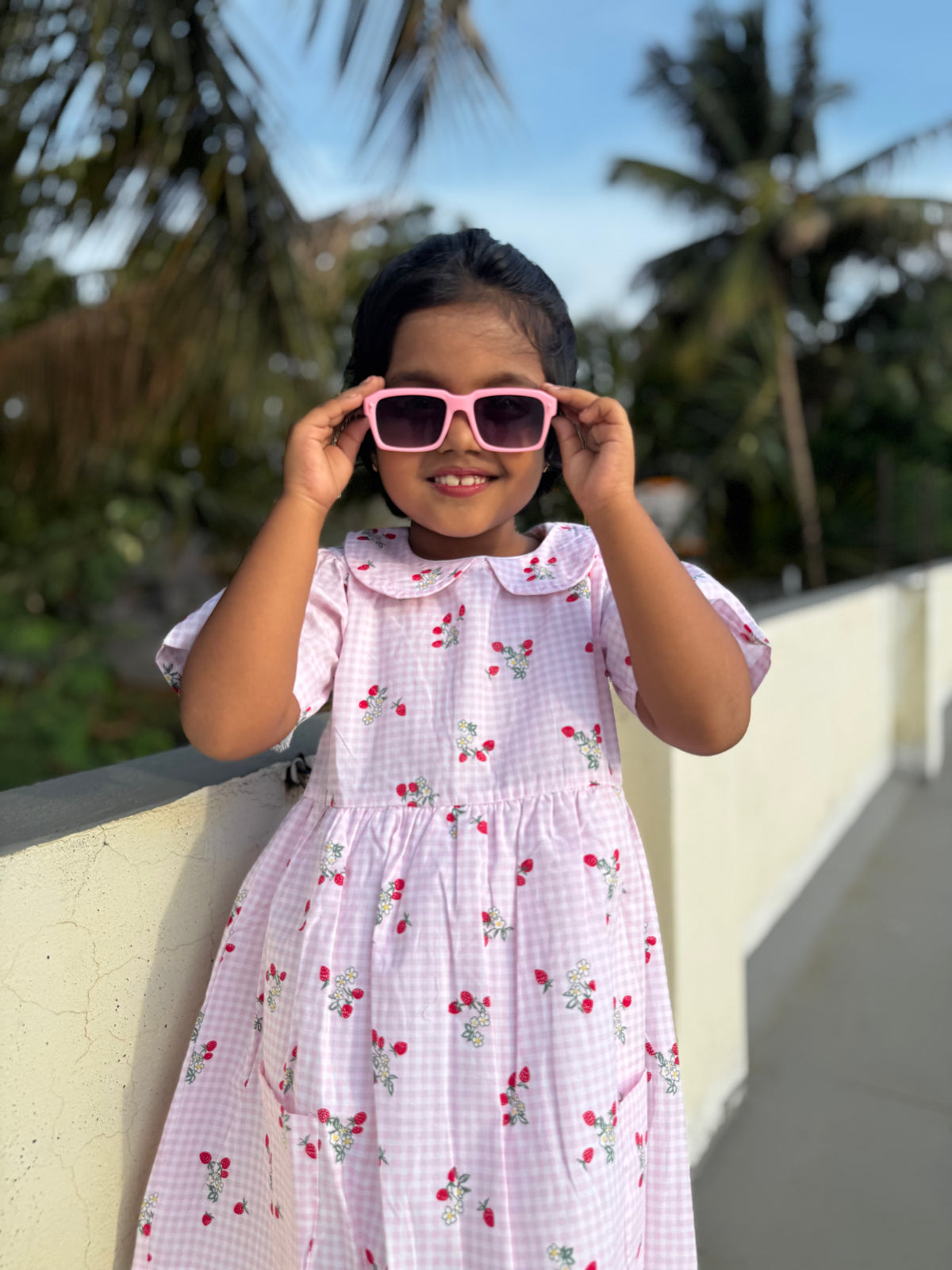 Girls Casual Short Frocks