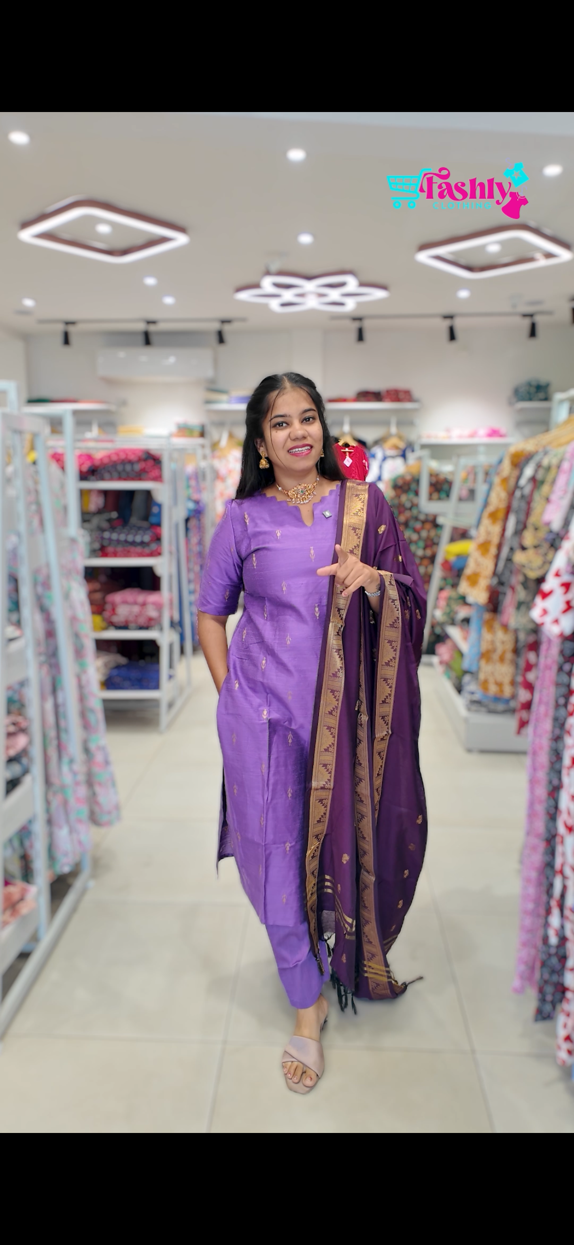 Premium Raw Silk Salwar Set-(Top,Bottom,Duppatta)-Non Feeding Only