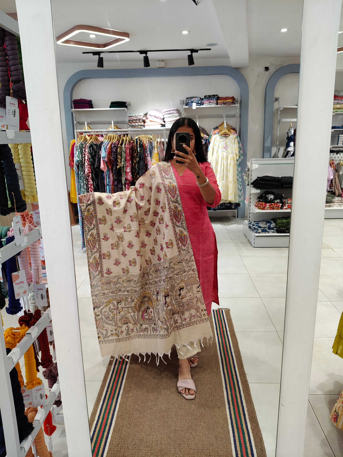 Premium Ethnic Salwar Set-(Top,Bottom,Duppatta)-Non Feeding Only