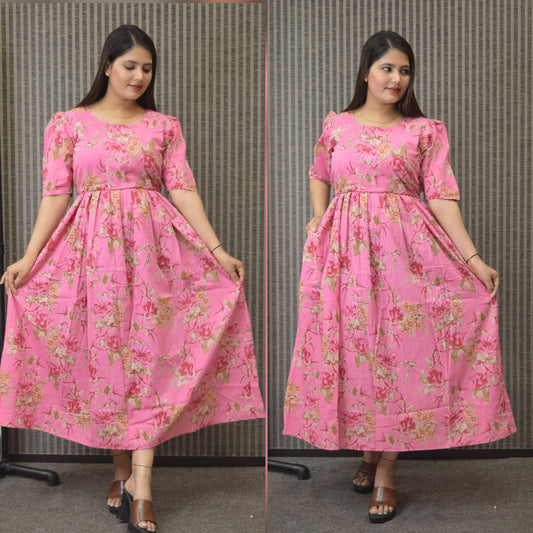 PULL UP MATERNITY/Zipless FEEDING KURTIS (With lining)