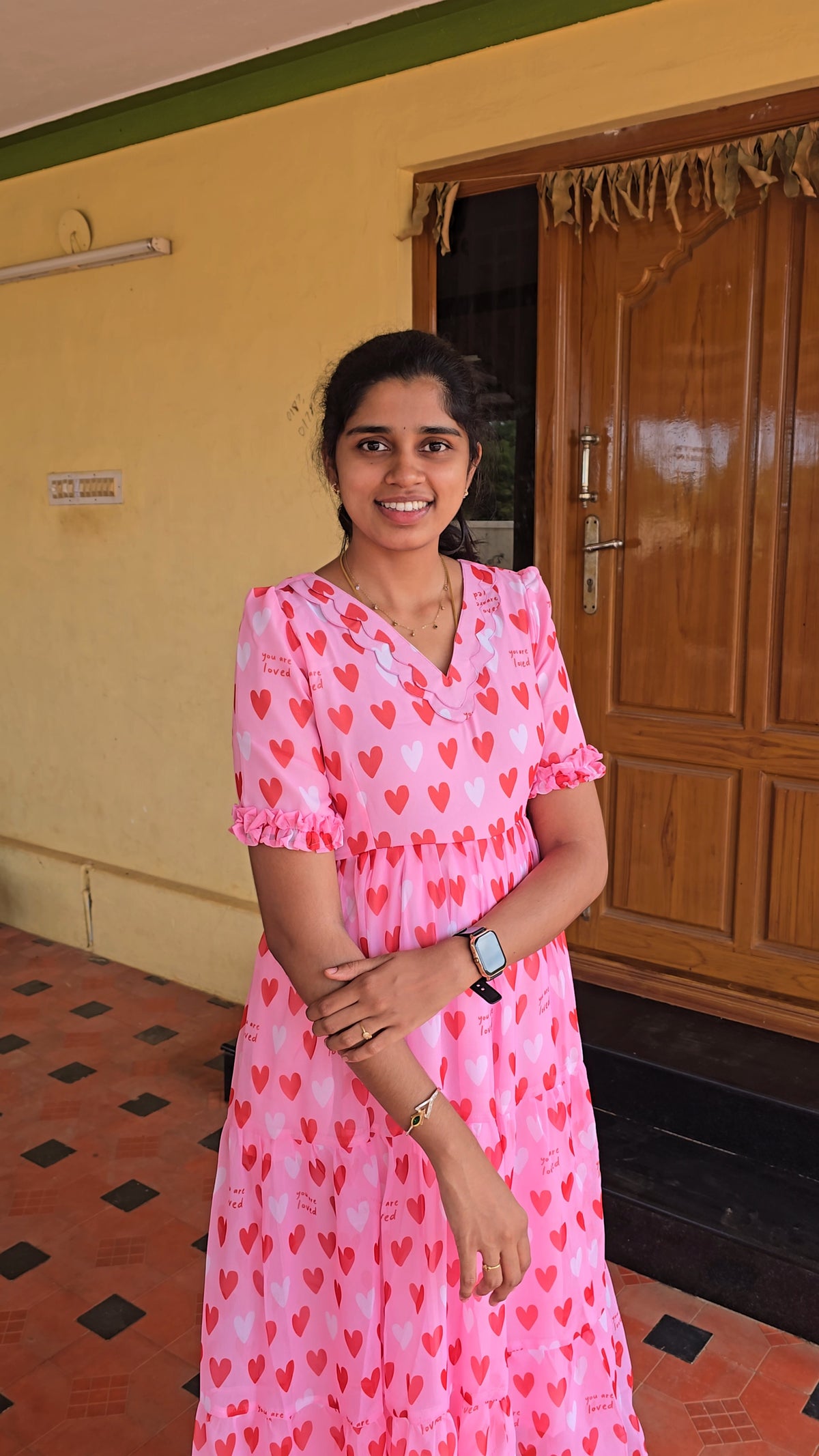 Georgette Maxi (Non-Feeding) With Lining