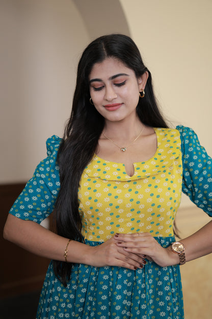 Premium Cotton Blend Flex Fabric  Maxi with Cotton lining FC0150