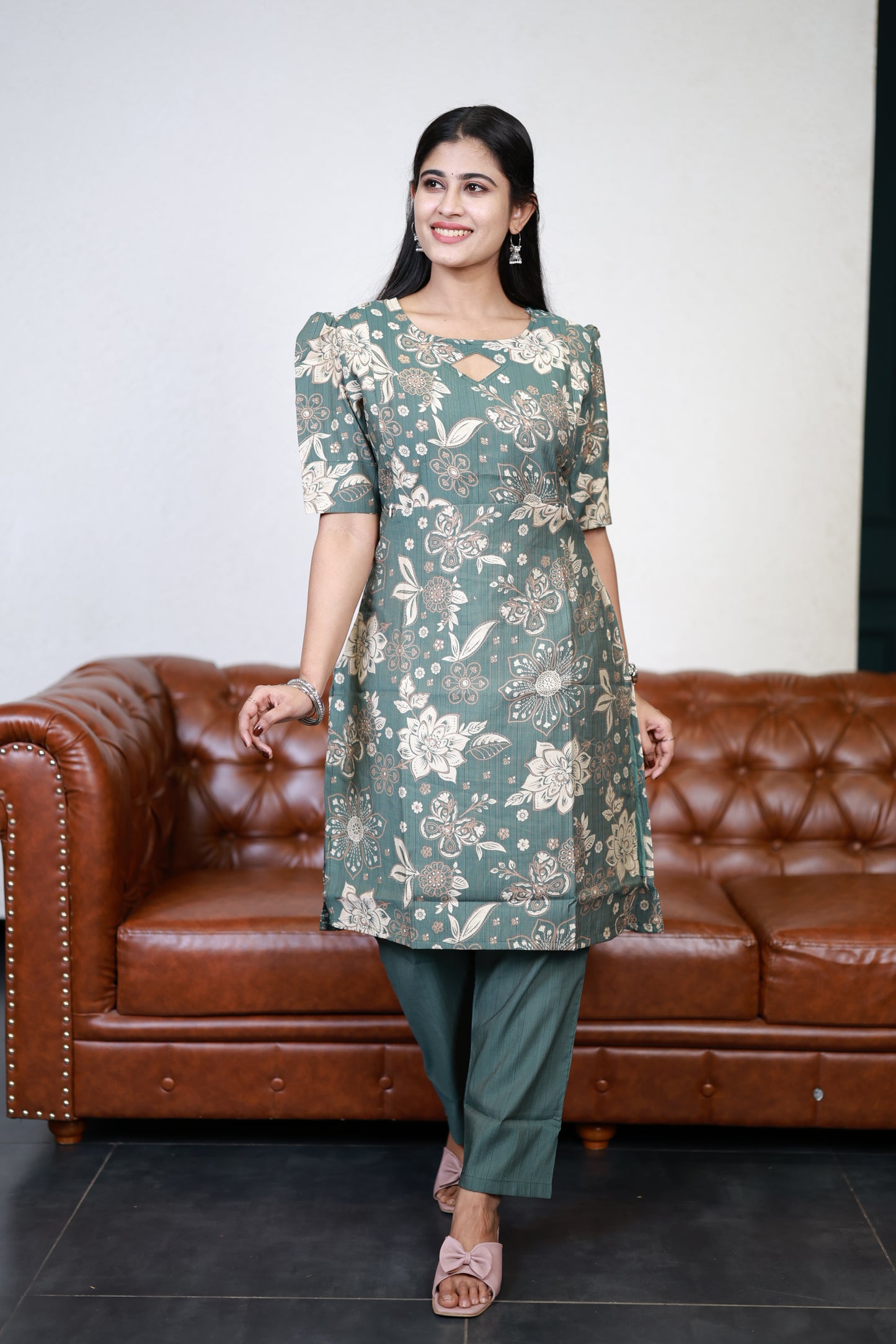 Feeding Vatican Printed Top and bottom Set(with Lining)FC0114