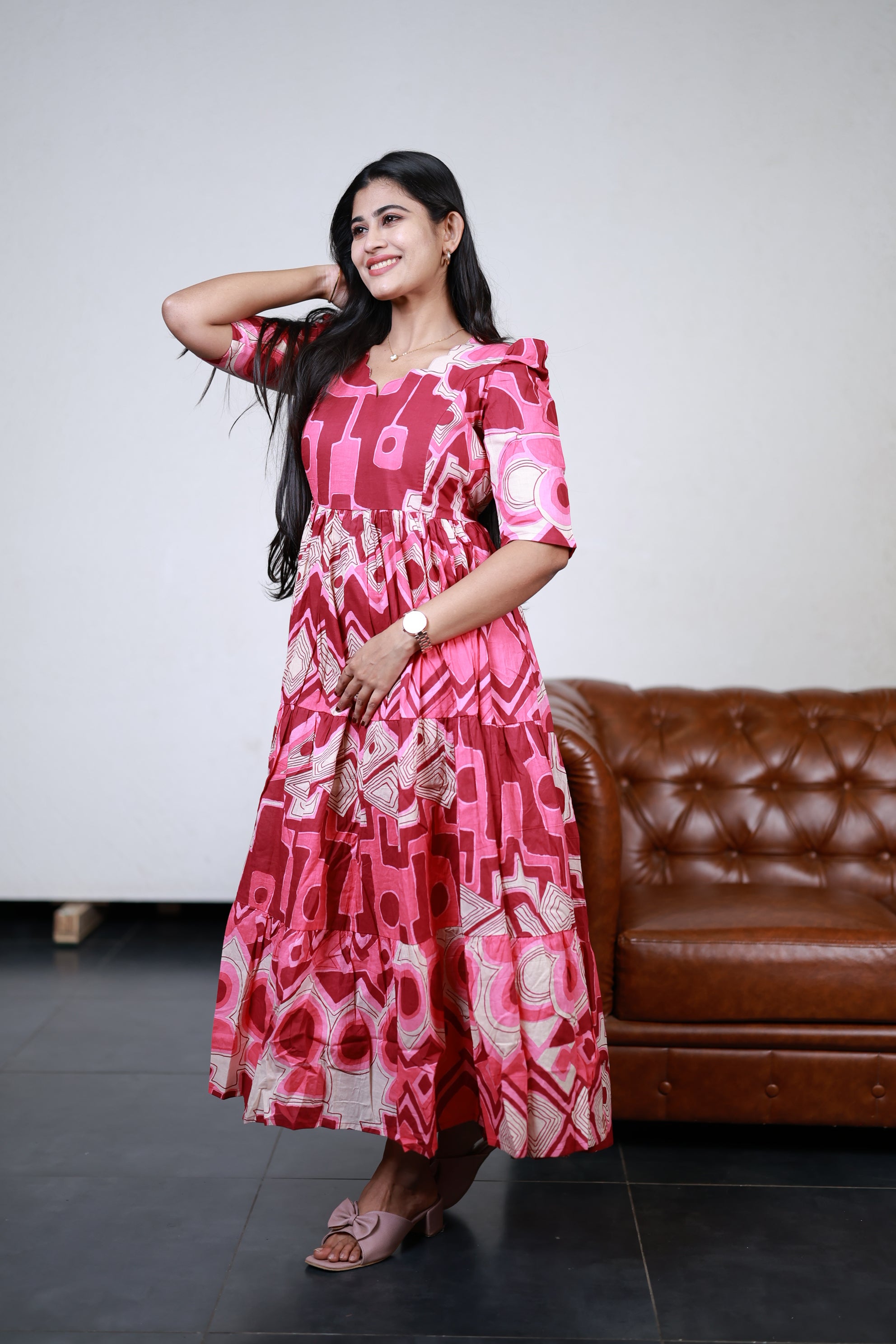 Premium Cotton Maxi ( with cotton Lining ) Feeding/Non Feeding