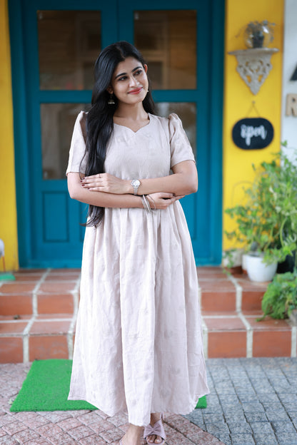 FESTIVE SPECIAL Premium Popcorn Embroidery Maxi with lining FC0151