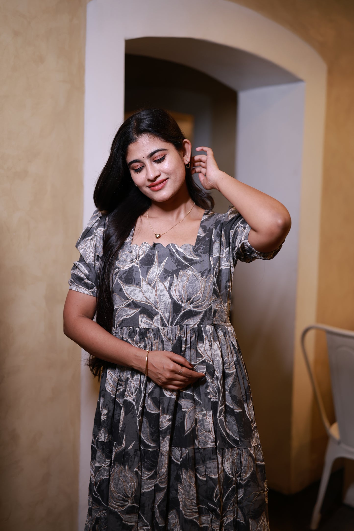 FESTIVE SPECIAL Premium Cotton Flex Fabric  Maxi with Cotton lining FC0141