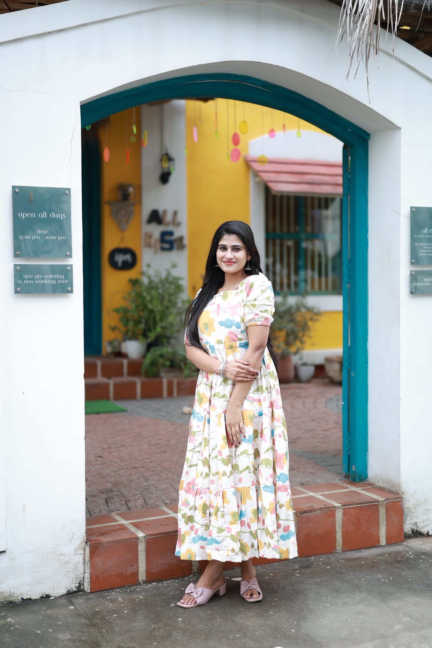 Premium Cotton Flex Fabric  Maxi with Cotton lining FC0140