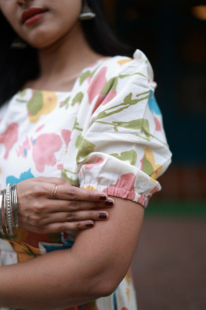Premium Cotton Flex Fabric  Maxi with Cotton lining FC0140