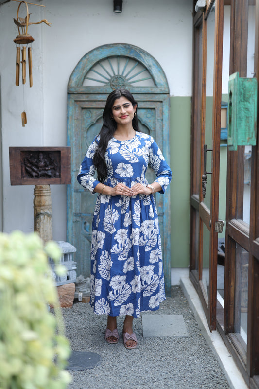 Pure cotton Maxi with lining-Budget Buy ( Feeding/Non Feeding)FC0052
