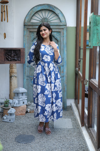 Pure cotton Maxi with lining-Budget Buy ( Feeding/Non Feeding)FC0052