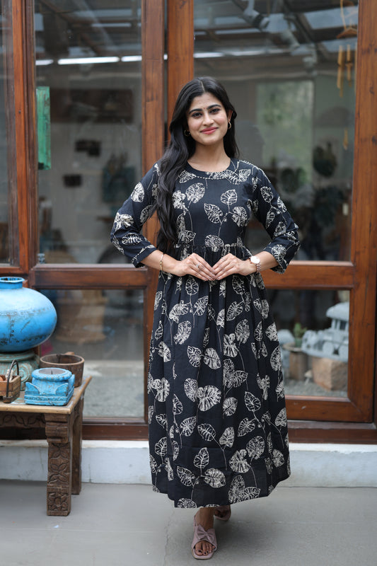 Pure cotton Maxi with lining-Budget Buy ( Feeding/Non Feeding)FC0051