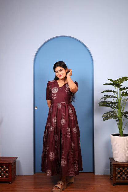 Premium Vatican Cotton Maxi ( with cotton Lining ) [Exclusive Non-Feeding]