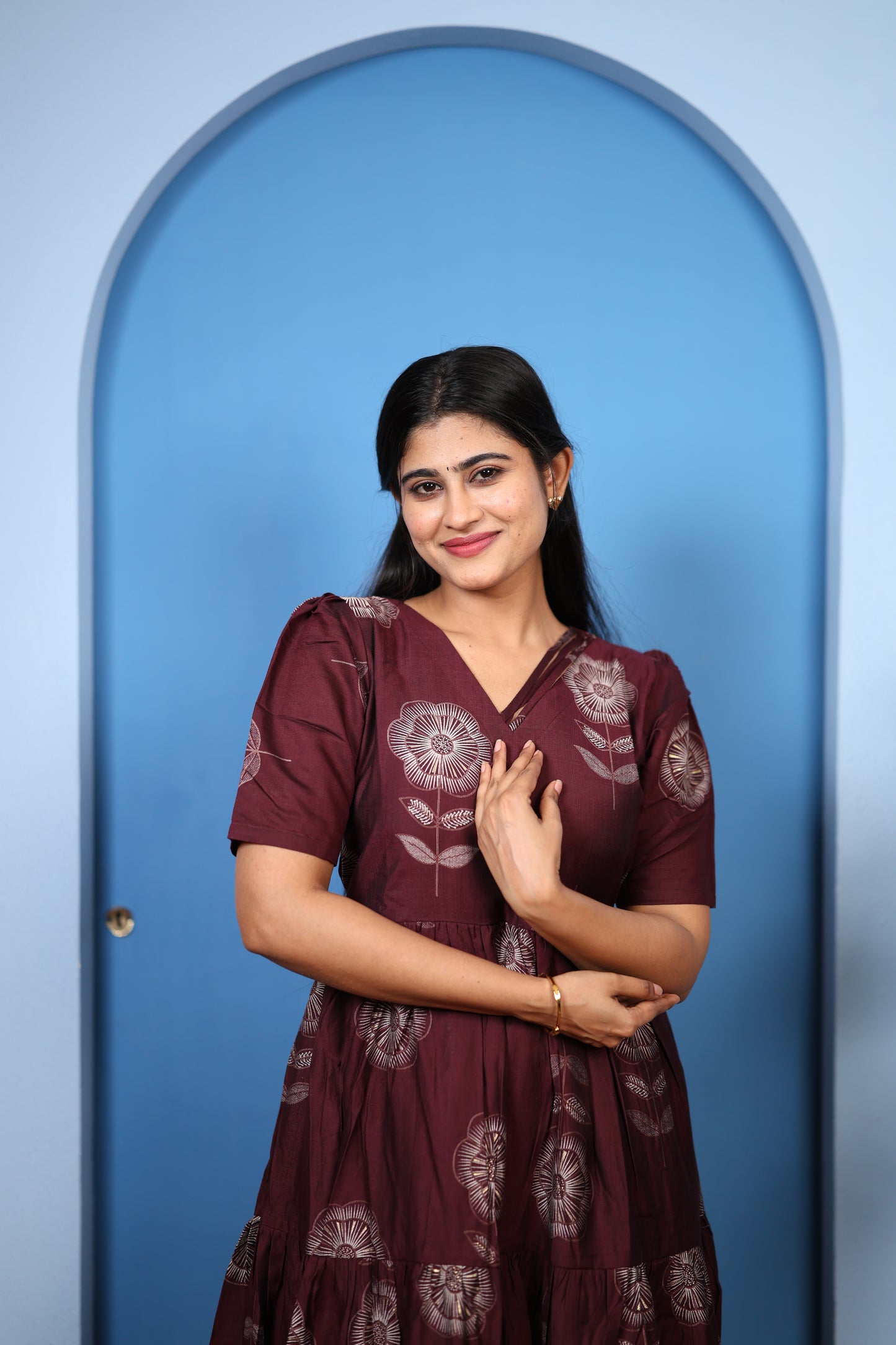 Premium Vatican Cotton Maxi ( with cotton Lining ) [Exclusive Non-Feeding]