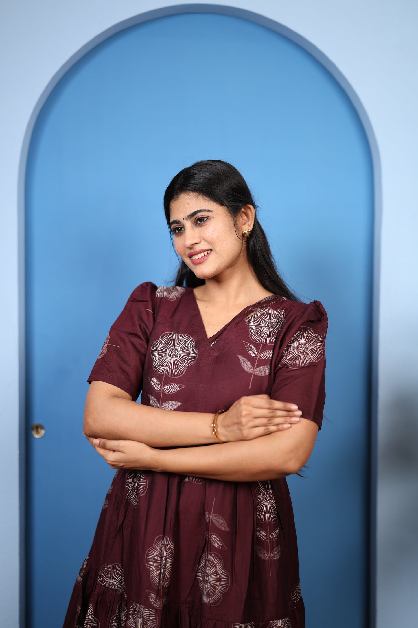 Premium Vatican Cotton Maxi ( with cotton Lining ) [Exclusive Non-Feeding]