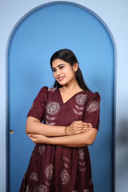 Premium Vatican Cotton Maxi ( with cotton Lining ) [Exclusive Non-Feeding]