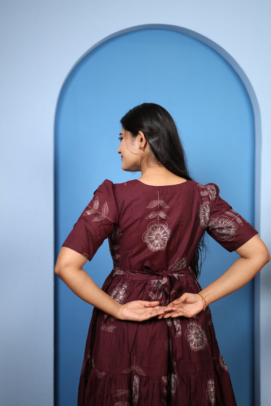 Premium Vatican Cotton Maxi ( with cotton Lining ) [Exclusive Non-Feeding]
