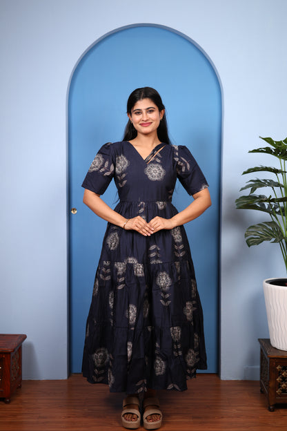Premium Vatican Cotton Maxi ( with cotton Lining ) [Exclusive Non-Feeding]