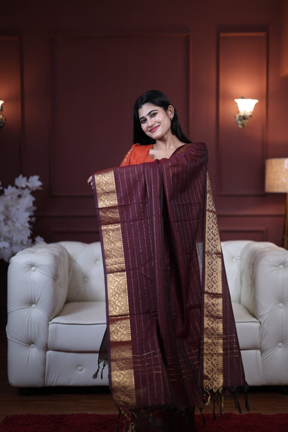 Premium Raw Silk Salwar Set-(Top,Bottom,Duppatta)-Non Feeding Only