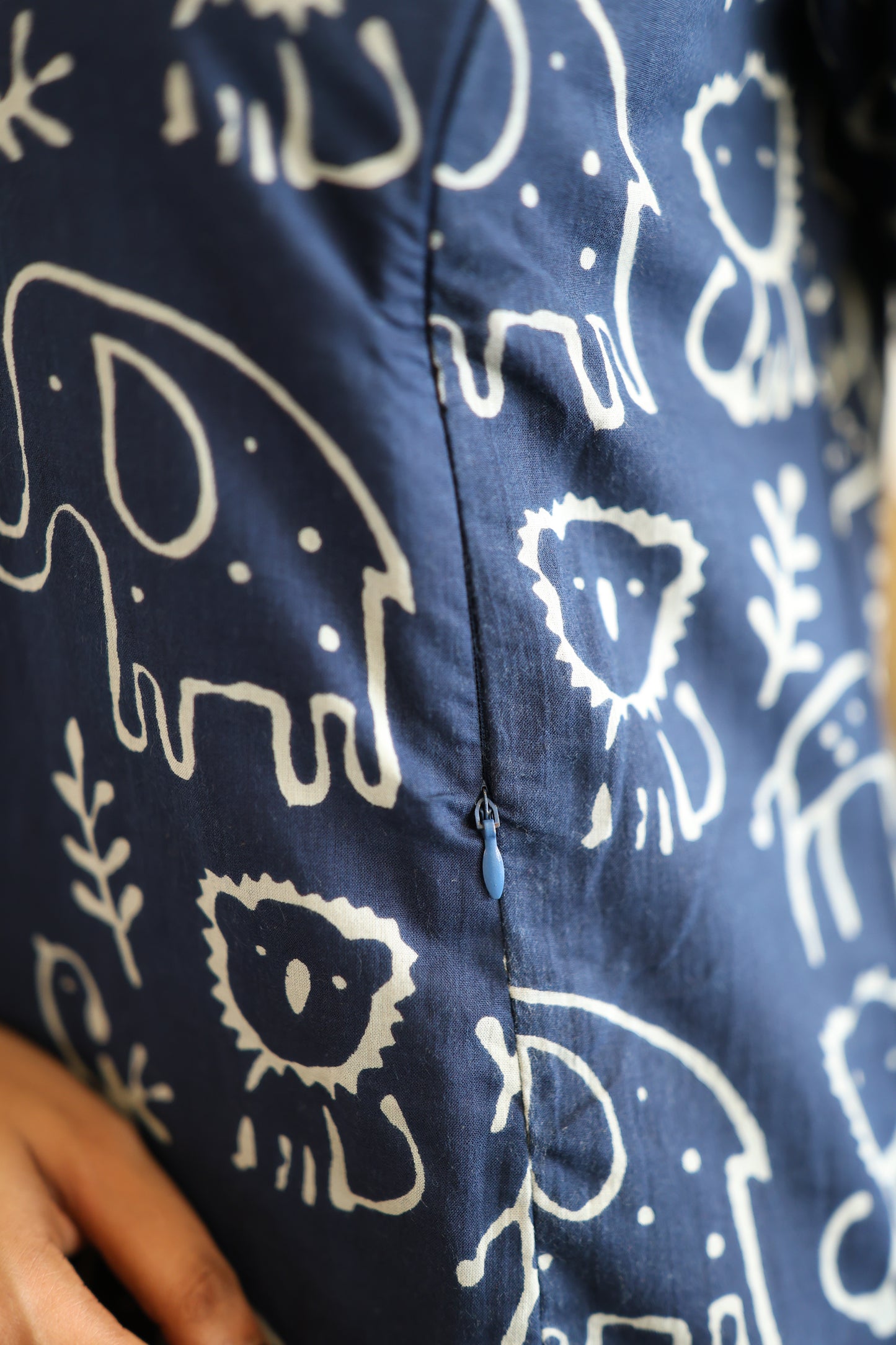 Premium Cotton Printed Coord Set- Feeding/Non Feeding (With Lining) FC0111