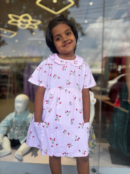 Girls Casual Short Frocks