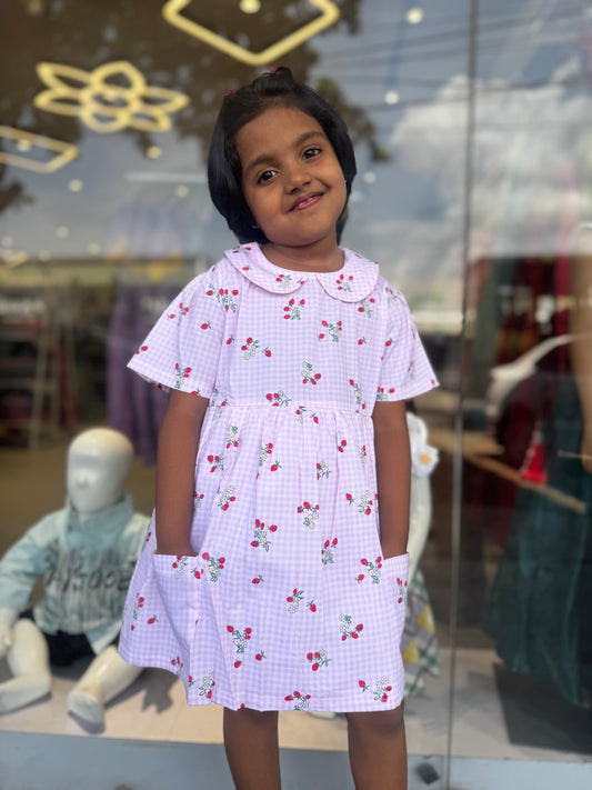 Girls Casual Short Frocks