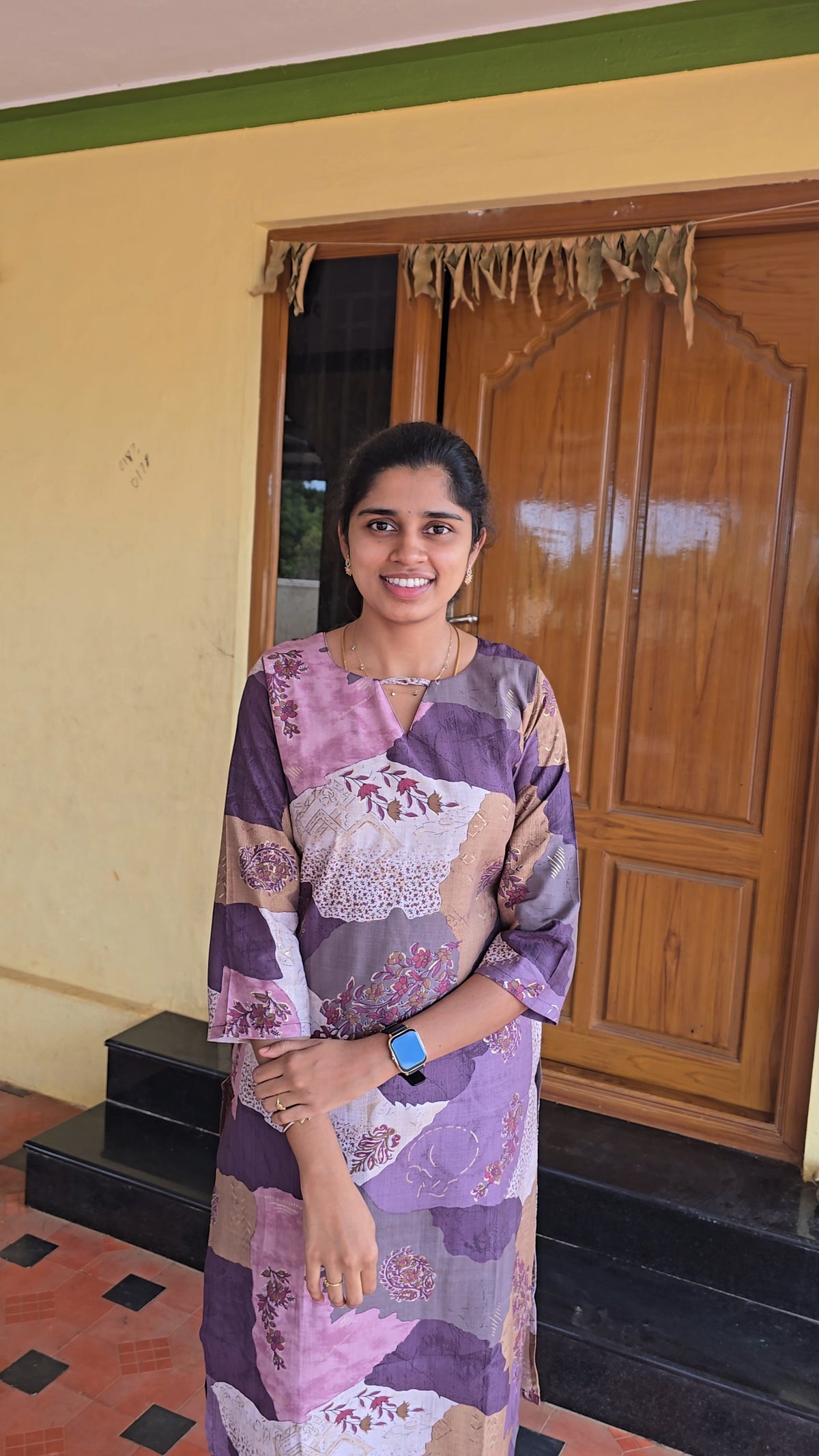 Premium Vatican Cotton Printed Coord Set (Without Lining)-College/Office wear