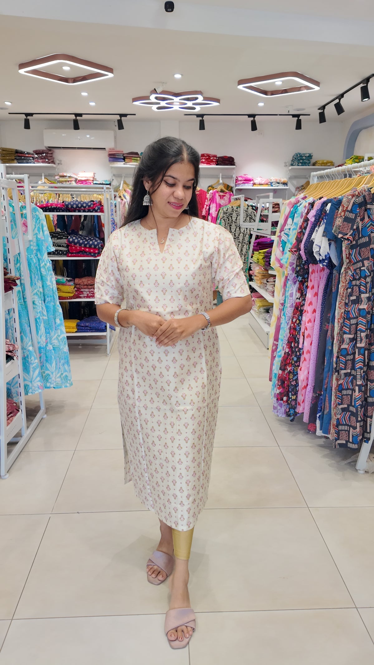 Premium Raw Silk Kurti (With Lining) Non-Feeding