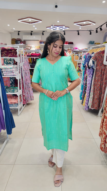 Premium Raw Silk Salwar Set-(Top,Bottom,Duppatta) Feeding FC0656