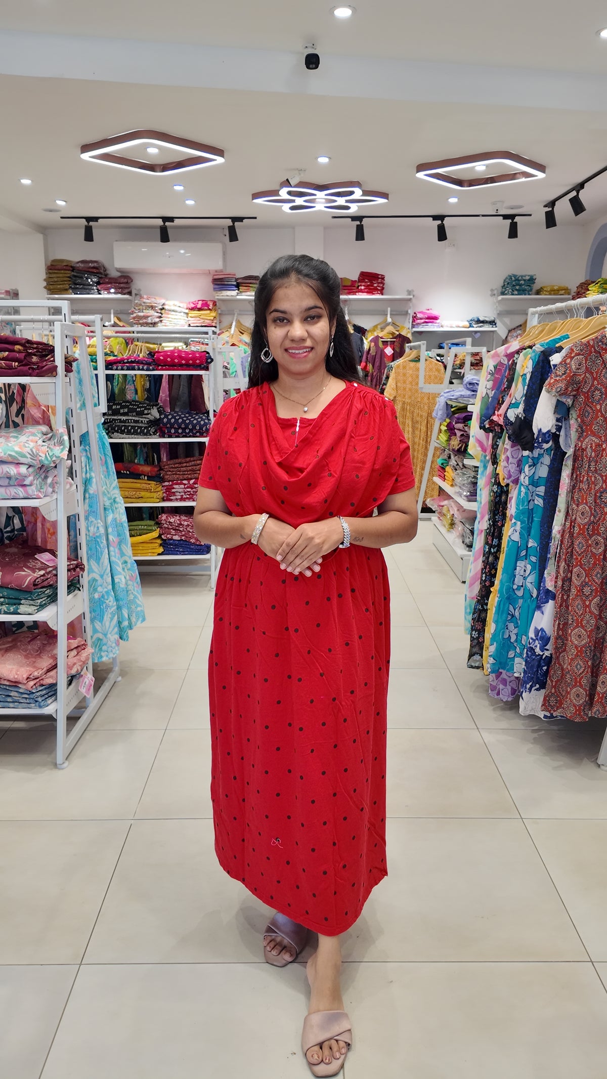 FRL010- 2 in 1 Maxi with Detachable Duppatta and Centre Zip