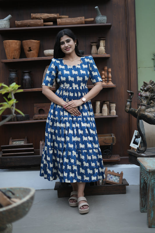 Premium Cotton Maxi ( with cotton Lining ) [Exclusive Non-Feeding]