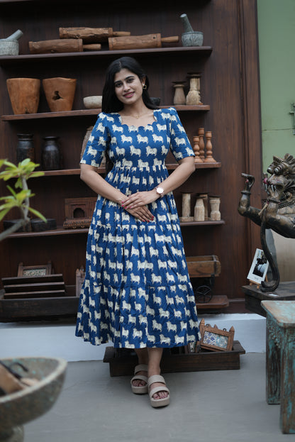Premium Cotton Maxi ( with cotton Lining ) [Exclusive Non-Feeding]