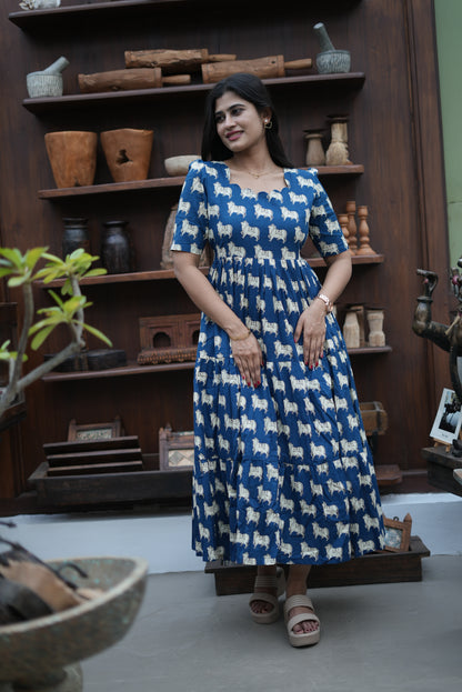 Premium Cotton Maxi ( with cotton Lining ) [Exclusive Non-Feeding]